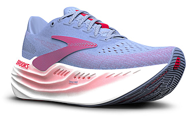 Image of Brooks Glycerin Max Road Running - Womens, Blue Heron/Diva Pink/White, 6, 1B, 1204361B447.060