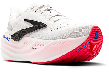 Image of Brooks Glycerin Max Road Running Shoes - Womens, White/Black/Diva Pink, 7.5 US/Medium, 1204361B118.075