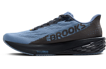 Image of Brooks Launch 11 Road Running Shoes - Mens, Country Blue/Ebony/Orange, 9.5, 1D, 1104501D461.095