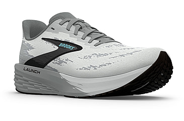Image of Brooks Launch 11 Road Running Shoes - Mens, Oyster/Primer Gray/Blue, 10, 1D, 1104501D021.100