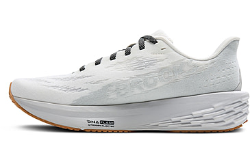 Image of Brooks Launch 11 Road Running Shoes - Womens, White/Grey/Black, 8, 1B, 1204391B135.080