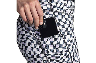 Image of Brooks Spark 8 Short Tight - Womens, Speed Check B/W, Small, 221662004.025