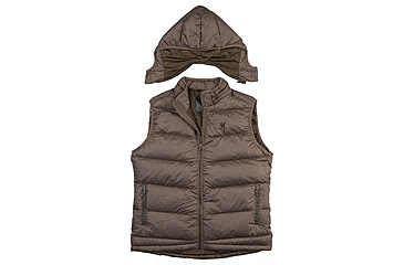 Image of Browning Arctic Down Vest - Mens, Chocolate, Small, 3055129801