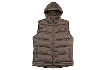 Image of Browning Arctic Down Vest - Mens, Chocolate, Small, 3055129801