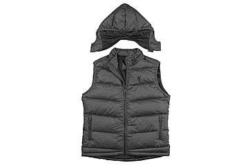 Image of Browning Arctic Down Vest - Mens, Dark Gray, Small, 3055128901