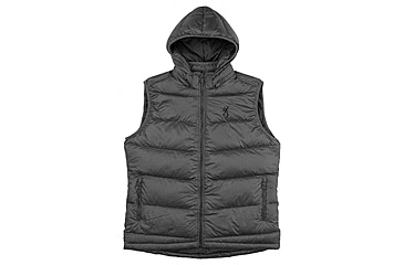 Image of Browning Arctic Down Vest - Mens, Dark Gray, Small, 3055128901