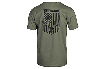 Image of Browning WT Flag Short Sleeve T-Shirt - Mens