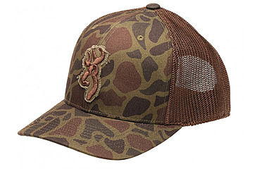 Image of Browning Flashback Cap, Green Camo, One Size, 308038641