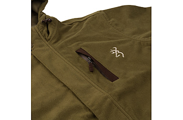 Image of Browning Hydro-Fleece Jacket - Mens, Dark Olive, Large, 3041218403
