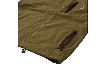Image of Browning Hydro-Fleece Jacket - Mens, Dark Olive, Large, 3041218403