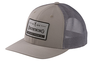 Image of Browning Mountaineer Cap - Mens, Gray, One Size, 308575691
