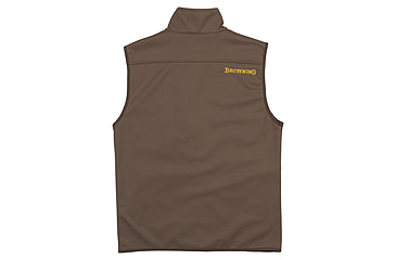 Image of Browning Soft Shell Vest - Mens, Major Brown, Small, 3053109801