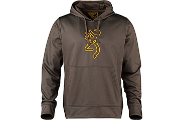 Image of Browning HOODIE TECH Brown S, 3011889801