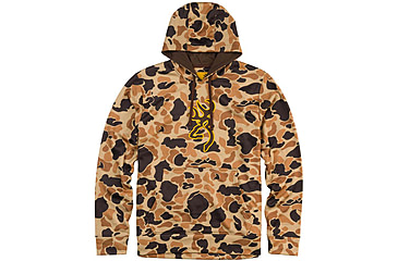 Image of Browning Tech Hoodie Ls Vintage Tan Large