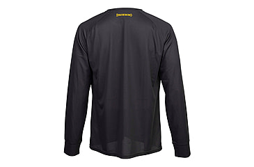 Image of Browning Tech Long Sleeve T-Shirt - Mens, Small, Carbon, 3011747901