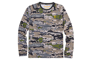 Image of Browning Tech Long Sleeve T-Shirt - Mens, 2XL, Ovix, 3011743405