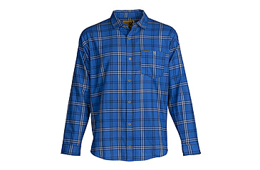 Image of Browning Upland Flannel Shirt - Mens, Blue, Extra Large, 3012736504