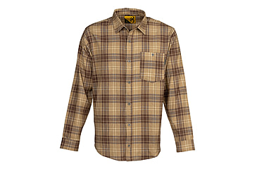 Image of Browning Upland Flannel Shirt - Mens, Tan, Extra Large, 3012734804