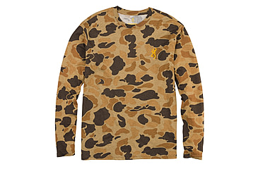 Image of Browning Wasatch Long Sleeve T-Shirt - Mens, Vintage Tan, Medium, 3017821202