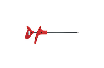 Image of Bubba Blade Fishing Hook Extractor, 6in, Aluminum Hook Extractor, 4.5in, Rubber Handle, Red, Small, 1109761