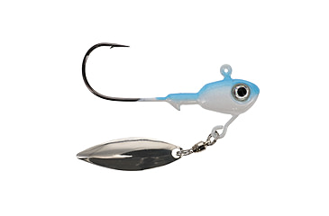 Image of Buckeye Lures Single Blade Su-Spin, 1/4 Oz, Glimmer Shad, BEL-SSBS14GS