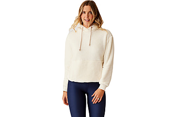 Image of Carve Designs Brie Sherpa Hoodie - Womens, Birch, Extra Small, FLHS80-280-XS