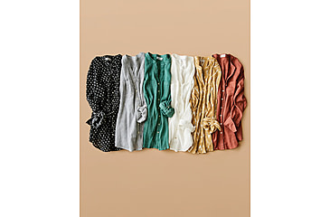 Image of Carve Designs Dylan Gauze Tunic - Womens, Forest Multistripe, Extra Small, TWTC52-339-XS