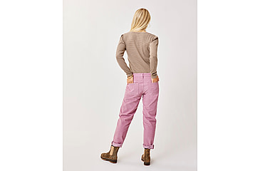 Image of Carve Designs Emma Top - Womens, Dk. Brown Stripe, Large, TKFC65-216-LG