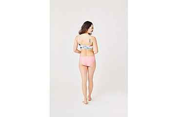 Image of Carve Designs St. Barth Bikini Bottom - Womens, Grapefruit Texture, Small, BBST78-696-SM