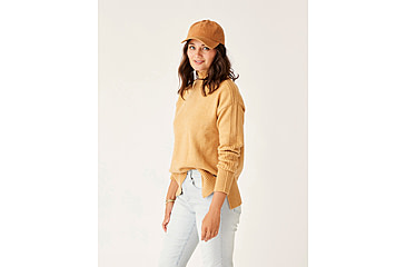 Image of Carve Designs Woodward Sweater - Womens, Camel Heather, Medium, SWTN10-728-MD