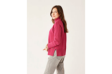 Image of Carve Designs Woodward Sweater - Womens, Raspberry, Large, SWTN10-798-LG
