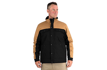 Image of CAT Insulated Utility Jacket - Mens, Black/Bronze, 2XL, 1310132-12949-2XL