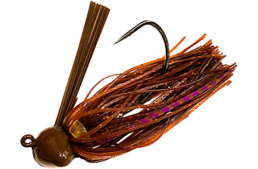 Image of Chompers Skirted Football Jig 1/4 oz - 2 Pack, PB&amp;J, SFB14-200