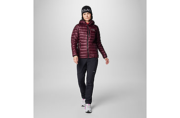 Image of Columbia Arctic Crest Down Hooded Jacket - Womens, Moonvista, Extra Small, 2086071607-XS