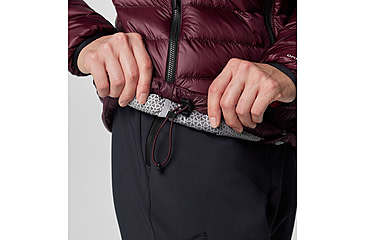 Image of Columbia Arctic Crest Down Hooded Jacket - Womens, Moonvista, Extra Small, 2086071607-XS