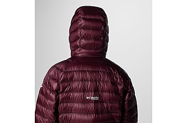 Image of Columbia Arctic Crest Down Hooded Jacket - Womens, Moonvista, Extra Small, 2086071607-XS