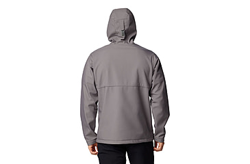 Image of Columbia Ascender II Hooded Softshell Jacket - Mens, City Grey, Large, 2090451023-023-L