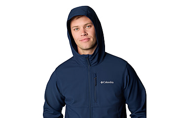 Image of Columbia Ascender II Hooded Softshell Jacket - Mens, Collegiate Navy, XXL, 2090451-464-XXL