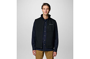 Image of Columbia Ascender II Softshell Vest - Mens, Black, Medium, 2090471-010-M