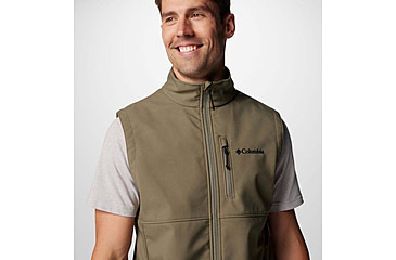 Image of Columbia Ascender II Softshell Vest - Mens, Stone Green, Medium, 2090471-398-M