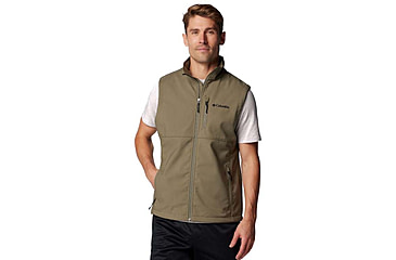 Image of Columbia Ascender II Softshell Vest - Mens, Stone Green, Medium, 2090471-398-M