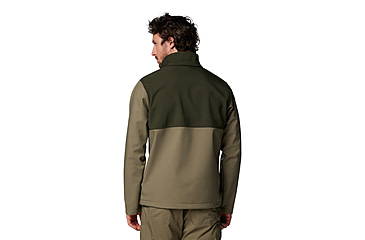 Image of Columbia Ascender Softshell Jacket - Mens, Stone Green/Grey, L, 1556531-398-L
