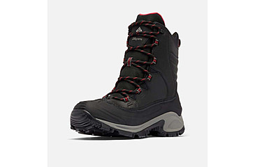 Image of Columbia Bugaboot III Boots - Mens, Black/Bright Red, 10 US, 1791221-012-10