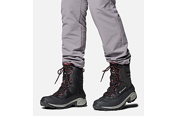 Image of Columbia Bugaboot III Boots - Mens, Black/Bright Red, 10 US, 1791221-012-10