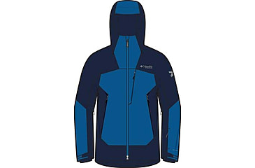 Image of Columbia Cirque Bowl Jacket - Mens, Collegiate Navy/Mountain Blue, 2XL, 2087351-464-XXL