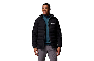 Image of Columbia Drift Peak Stretch Down Hooded Jacket - Mens