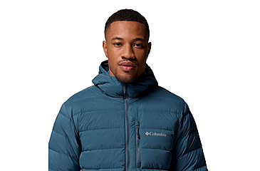 Image of Columbia Drift Peak Stretch Down Hooded Jacket - Mens