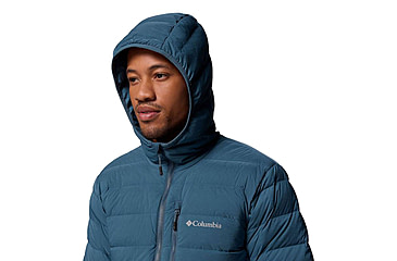 Image of Columbia Drift Peak Stretch Down Hooded Jacket - Mens