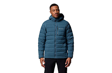 Image of Columbia Drift Peak Stretch Down Hooded Jacket - Mens