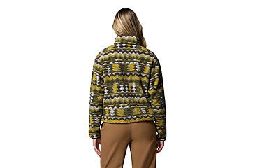 Image of Columbia Helvetia II Printed Cropped Half Snap - Womens